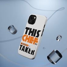 DistinctInk ToughCase for Apple iPhone, Compatible with MagSafe Charging - This Chef is a Whisk Taker