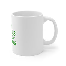 DistinctInk Glossy White Coffee / Tea Mug - I Cure Animals What's Your Superpower