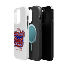 DistinctInk ToughCase for Apple iPhone, Compatible with MagSafe Charging - The World's Best Actor