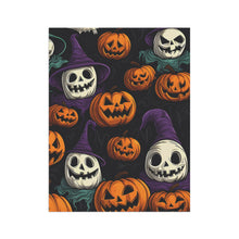 DistinctInk Garden & House Banner Flag with "Halloween Haunts and Pumpkin Pals" Design for Halloween