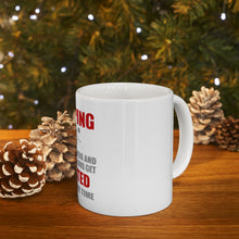 DistinctInk Glossy White Coffee / Tea Mug - Camping - Friends & Marshmallows Get Toasted