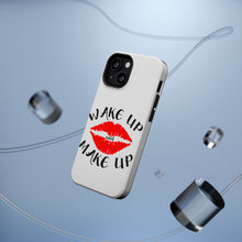 DistinctInk ToughCase for Apple iPhone, Compatible with MagSafe Charging - Wake Up and Make Up