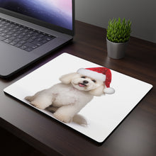 DistinctInk Mouse Pad - 1/4" Foam Rubber - Bichon Frise