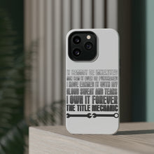 DistinctInk ToughCase for Apple iPhone, Compatible with MagSafe Charging - Mechanic Can't Be Inherited Purchased