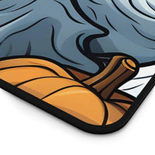 DistinctInk Desk Mat with Ghoulish Ghostbusters and Pumpkins Design for Halloween