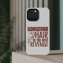DistinctInk ToughCase for Apple iPhone, Compatible with MagSafe Charging - Gorgeous Hair is the Best Revenge