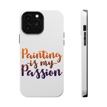 DistinctInk ToughCase for Apple iPhone, Compatible with MagSafe Charging - Painting is My Passion