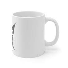 DistinctInk Glossy White Coffee / Tea Mug - Black Holes Suck - Astronomy