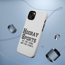 DistinctInk ToughCase for Apple iPhone, Compatible with MagSafe Charging - Hooray Sports Do The Thing Win The Points