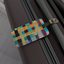 Nina Wavely - Mid-Century Modern Design Printed on a Custom Luggage Tag
