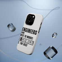 DistinctInk ToughCase for Apple iPhone, Compatible with MagSafe Charging - Chemical Engineers are the Best
