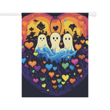 DistinctInk Garden & House Banner Flag with A Life Of Adventure Design for Halloween  LGBTQ+ Pride