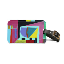 Frieda Mansfield - Mid-Century Modern Design Printed on a Custom Luggage Tag