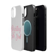 DistinctInk ToughCase for Apple iPhone, Compatible with MagSafe Charging - Painting Mends the Soul