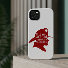DistinctInk ToughCase for Apple iPhone, Compatible with MagSafe Charging - Feel Safe at Night Sleep with a Firefighter