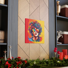 DistinctInk Canvas Wall Art with Start Building Your Dreams for LGBTQ+ Pride