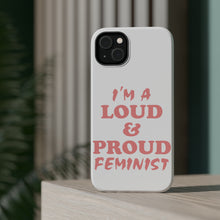 DistinctInk ToughCase for Apple iPhone, Compatible with MagSafe Charging - I'm a Loud & Proud Feminist