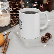 DistinctInk Glossy White Coffee / Tea Mug - If You Want Me to Listen Talk About Astronomy