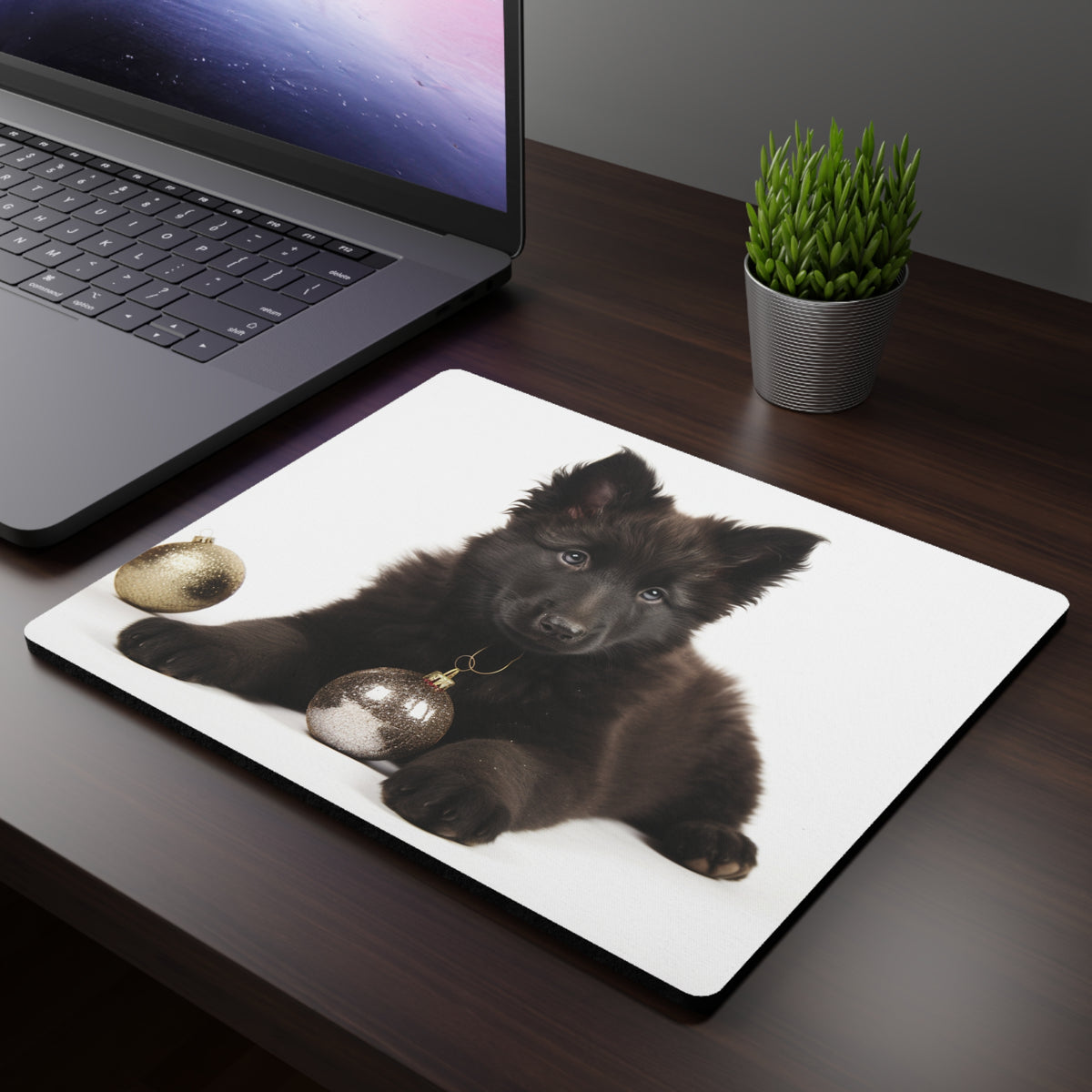 Mouse Pad - Belgian Sheepdog Puppy, view 3