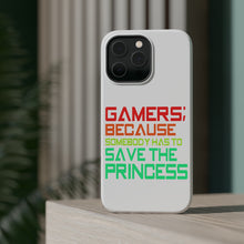 DistinctInk ToughCase for Apple iPhone, Compatible with MagSafe Charging - Gamers; Because Somebody Has to Save Princess