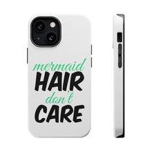 DistinctInk ToughCase for Apple iPhone, Compatible with MagSafe Charging - Mermaid Hair Don't Care