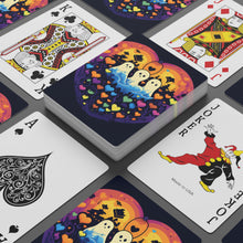 DistinctInk Playing Poker Cards with A Life Of Adventure Design for Halloween LGBTQ+ Pride