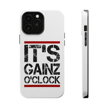 DistinctInk ToughCase for Apple iPhone, Compatible with MagSafe Charging - It's Gainz O'Clock Working Out