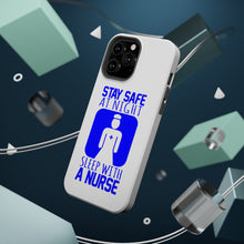 DistinctInk ToughCase for Apple iPhone, Compatible with MagSafe Charging - Stay Safe at Night Sleep With a Nurse