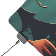 DistinctInk LED Gaming Mouse Pad with Trick or Treat Fun Design for Halloween