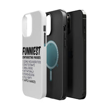 DistinctInk ToughCase for Apple iPhone, Compatible with MagSafe Charging - Funniest Contradicting Phrases - Married