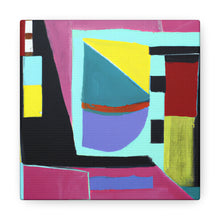 Frieda Mansfield - Mid-Century Modern Canvas Wall Art Decor