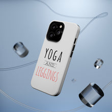 DistinctInk ToughCase for Apple iPhone, Compatible with MagSafe Charging - Yoga and Leggings