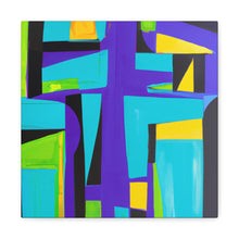 Pablo D'Azure - Mid-Century Modern Canvas Wall Art Decor