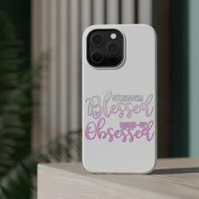 DistinctInk ToughCase for Apple iPhone, Compatible with MagSafe Charging - Stressed Blessed Make Up Obsessed