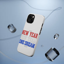 DistinctInk ToughCase for Apple iPhone, Compatible with MagSafe Charging - New Year New Team One Dream