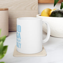 DistinctInk Glossy White Coffee / Tea Mug - I Do Yoga to Burn Off the Crazy