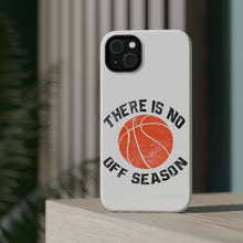 DistinctInk ToughCase for Apple iPhone, Compatible with MagSafe Charging - Basketball There is No Off Season
