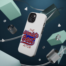 DistinctInk ToughCase for Apple iPhone, Compatible with MagSafe Charging - The World's Best Actor