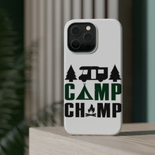 DistinctInk ToughCase for Apple iPhone, Compatible with MagSafe Charging - Camp Champ - Camping Fire