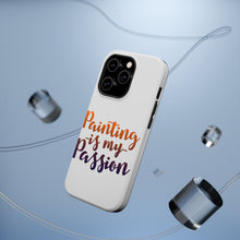 DistinctInk ToughCase for Apple iPhone, Compatible with MagSafe Charging - Painting is My Passion