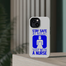 DistinctInk ToughCase for Apple iPhone, Compatible with MagSafe Charging - Stay Safe at Night Sleep With a Nurse
