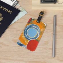 Franklin Guthrie - Mid-Century Modern Design Printed on a Custom Luggage Tag
