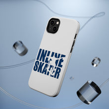 DistinctInk ToughCase for Apple iPhone, Compatible with MagSafe Charging - Inline Skater - Skating