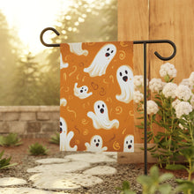 DistinctInk Garden & House Banner / Flag with Ghost Skeleton Pumpkin Pattern Design for Halloween