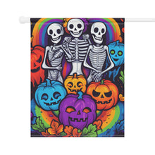 DistinctInk Garden & House Banner Flag with Exploring Inner Knowledge Design for Halloween  LGBTQ+ Pride