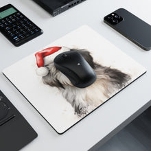 DistinctInk Mouse Pad - 1/4" Foam Rubber - Old English Sheepdog Puppy Drawing