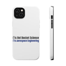 DistinctInk ToughCase for Apple iPhone, Compatible with MagSafe Charging - Not Rocket Scient - Aerospace Engineering