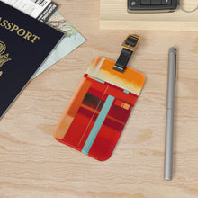 Gloria Newellson - Mid-Century Modern Design Printed on a Custom Luggage Tag