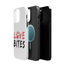 DistinctInk ToughCase for Apple iPhone, Compatible with MagSafe Charging - Love Bits - Dog Paw