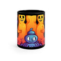 Black Coffee Mug - Finding Your Purpose in Life for Halloween LGBTQ+ Pride